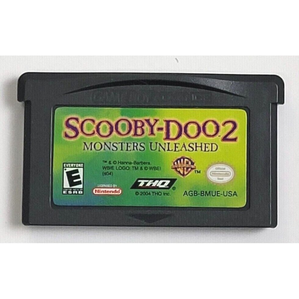 SCOOBY-DOO 2 MONSTERS UNLEASHED - NINTENDO GAMEBOY ADVANCE GBA - GAME ONLY
